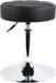 Fauteuil de massage rond pour salon, en similicuir. Siège pivotant réglable pour salons de coiffure et instituts de beauté, avec coussin rayé