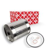 febi bilstein 170928 oliefilter, 1 stuk