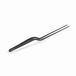 Lacor - 62872 Precisie-keukentang voor het opzetten van titanium zwart, roestvrij staal 18/10, antislip handgreep, maximale kwaliteit, lengte 21 cm, matzwart