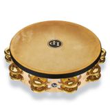 Latin Percussion Pro 10in Double Row Tambourine With Head