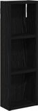 vidaXL Badkamer wandkast Zwarte Eik 20 x 10 x 60,5 cm
