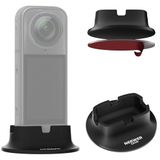 NEEWER Siliconen basis voor X5/X4, antislip, zacht, stabiel en krasbestendig, compatibel met Insta360 X5/X4 actiecamera's, CA157
