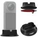 NEEWER Siliconen basis voor X5/X4, antislip, zacht, stabiel en krasbestendig, compatibel met Insta360 X5/X4 actiecamera's, CA157
