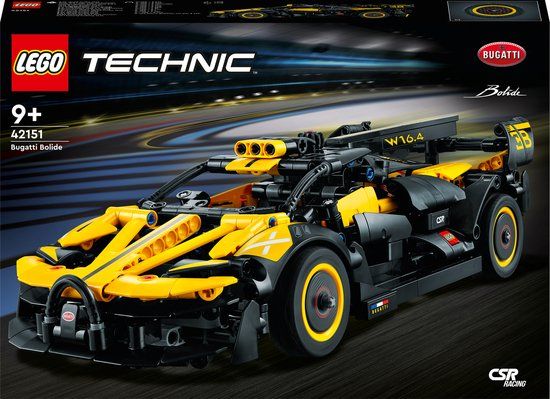 LEGO Technic Bugatti Bolide Sportwagen Modelauto Bouwpakket 42151 - 9+ jaar