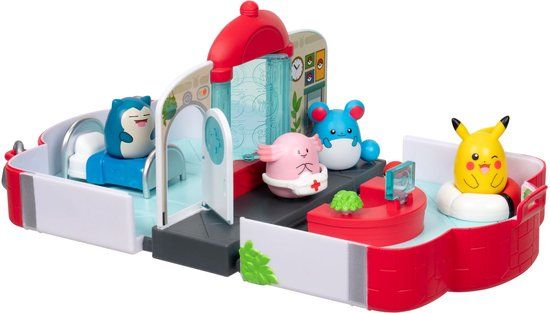 Jazwares Squish-A-Longs - Medium Playset (Pokemon Center)