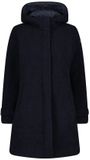 CMP Damesjas Wooltech Zwartblauw Wol/Polyester Maat 36