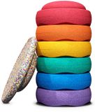 Stapelstein® Super Confetti Rainbow Set | 6+1 | Classic