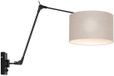 Steinhauer Zwarte wandlamp Prestige Chic 8119ZW