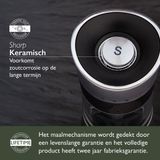 Cole & Mason Horsham Zoutmolen 15.4 cm RVS Zilver