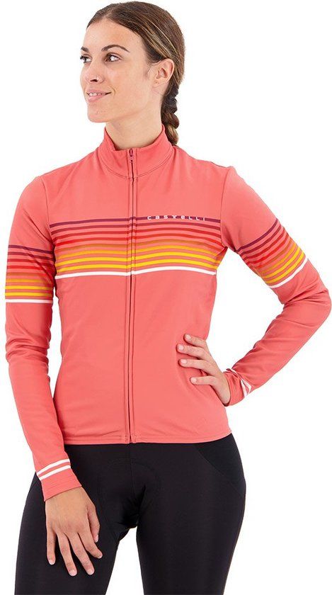 Castelli Ottanta Jersey Long Sleeve Women Red L 2023