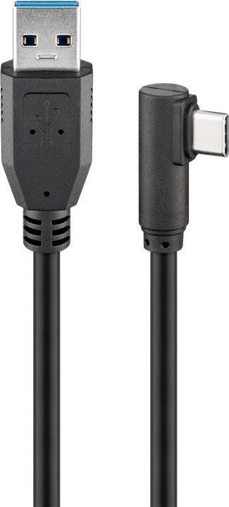 Goobay 66500 USB-kabel - 0,5 m - Zwart