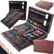 Verk group Valise de dessin/peinture en bois 143 pièces