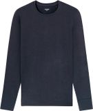 Schiesser Heren Shirt 1/1 Arm Casual Warming Nachtblauw