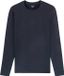 Schiesser Heren Shirt 1/1 Arm Casual Warming Nachtblauw
