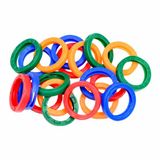 Interbosch B.V. Housse de clé / Porte-clés 20 pièces en couleurs assorties