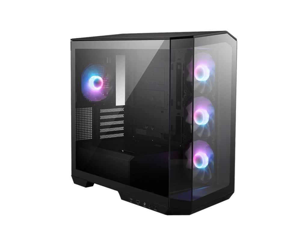 MSI MAG PANO M100R PZ Micro Tower - Zwart - Gaming PC Case