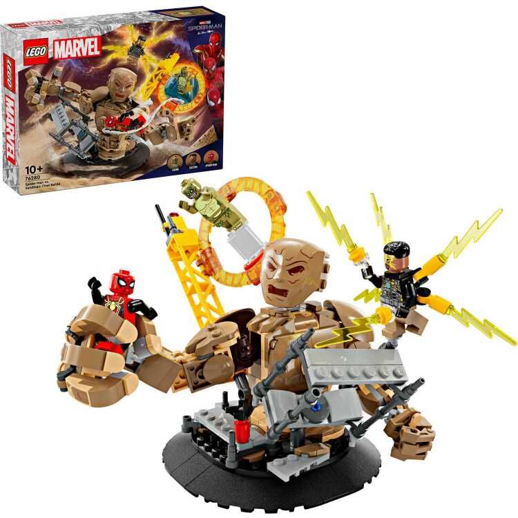 LEGO Marvel - Spider-Man vs. Sandman: Final Battle Construction Toy 76280