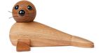 Spring Copenhagen Figurine en bois Animal Phoque "Anaana" 17 cm Bois Marron