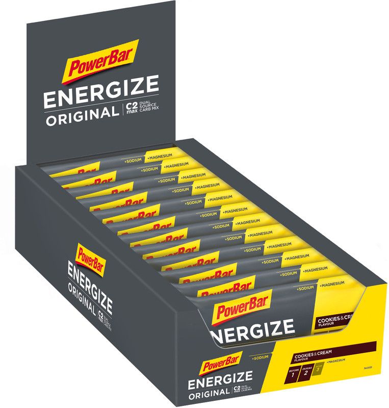 PowerBar Energize Original Sportvoeding Cookies & Cream 25 x 55g