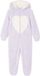 Vertbaudet Nachtjumpsuit - meisjes - kawaii - Lange mouw - Effen - Lila - Polyester - Maat 110