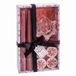 BigBuy Christmas Kandelaar rond met standaard Kerstmis rood glas paraffine 21,7 x 13,3 x 3,8 cm