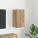 Maison Exclusive Meuble TV mural exclusif - Dimensions : 30 x 31 x 60 cm - Fabrication artisanale en chêne