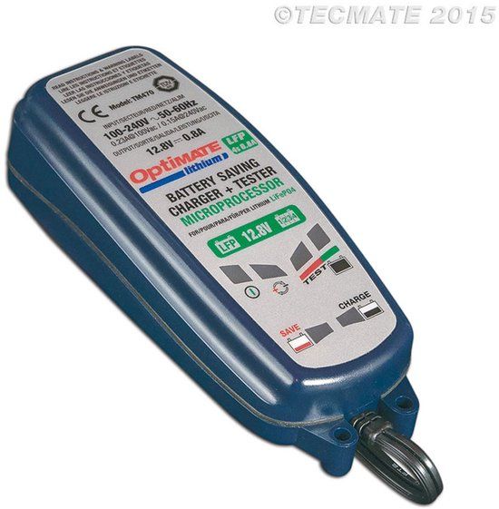 Optimate Tecmate Lithium 4s 0.8A Acculader - 12.8V - TM-470