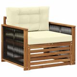 vidaXL Sofa Naturel