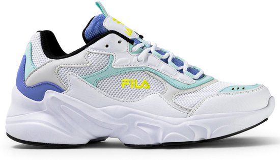 Fila Collene Lage sneakers Vrouwen Leer/Mesh/Synthetisch Wit Maat 39