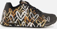 Skechers Uno-Metallic Love - Baskets pour femmes - Noir