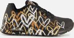 Skechers Uno-Metallic Love - Baskets pour femmes - Noir
