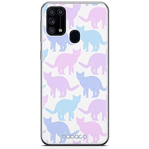 ERT GROUP mobiele telefoonhoesje voor Samsung M31 - Babaco patroon Cats 011 - TPU