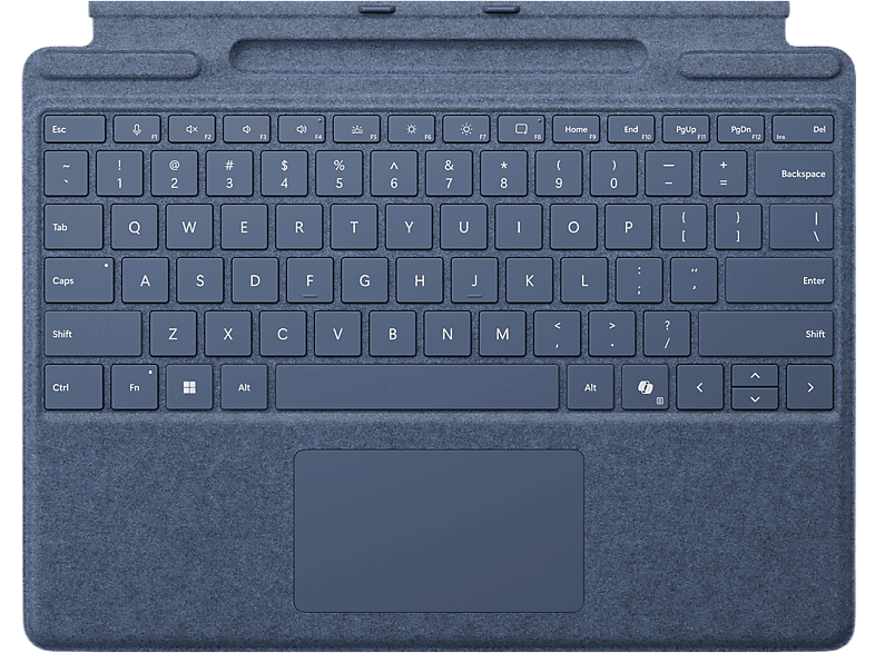 Microsoft Microsoft Surface Pro Typecover + Opbergvak Voor Pen Toetsenbord Blauw
