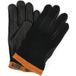 Hestra Handschoen Wool Tricot Leer Zwart - Maat 10 - Heren
