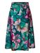 Goldner Rok petrol / smaragd / lila / pink