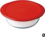 3809 Ô Cuisine Lunchbox Rood Borosilicaatglas