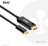 Club3D HDMI to USB Type-C 4K60Hz Active Cable M/M 1.8m/6 ft