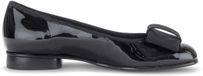 Gabor - Dames Ballerina's - Zwart - Leer - Maat 39