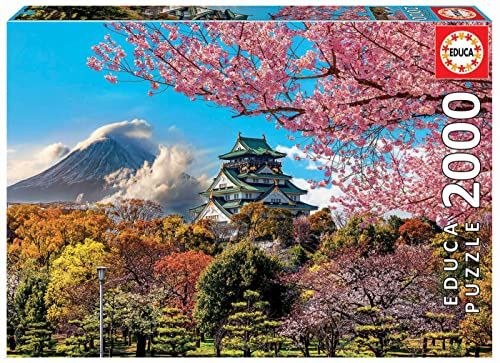 Educa - Kasteel Osaka Japan, puzzel 2000 stukjes (19276)
