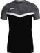 Jako Iconic Polo Heren - Zwart / Antraciet | Maat: XL