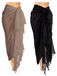 Sarong - Tissu léger - Pompons doux - Couleur unie - Respirant - Confortable pour la plage - Disponible en différentes tailles