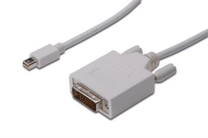 ASSMANN Electronic AK-340305-020-W mini DP - DVI, 2m, wit