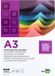 Liderpapel CD03, Papierblok voor handenarbeid, 180 g/m², 100 vel, A3, Blauw