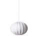 Watt & Veke Boll 40 cm ovale abat-jour blanc