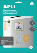 APLI 17169 Magnetisch papier, bedrukbaar, 3 vellen