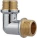 KIRCHHOFF MS coude 90°, chrome, 1/2" BU
