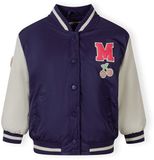 Minoti bomberjack meisjes varsity - waterafstotend - donkerblauw