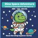 Dino Space Adventure: Coloring & Tracing Book for Kids Ages 3–6