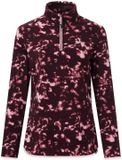 Regatta Dames 1/4 zip fleece Margot - Fig brushstroke print - Polyester - Maat 46