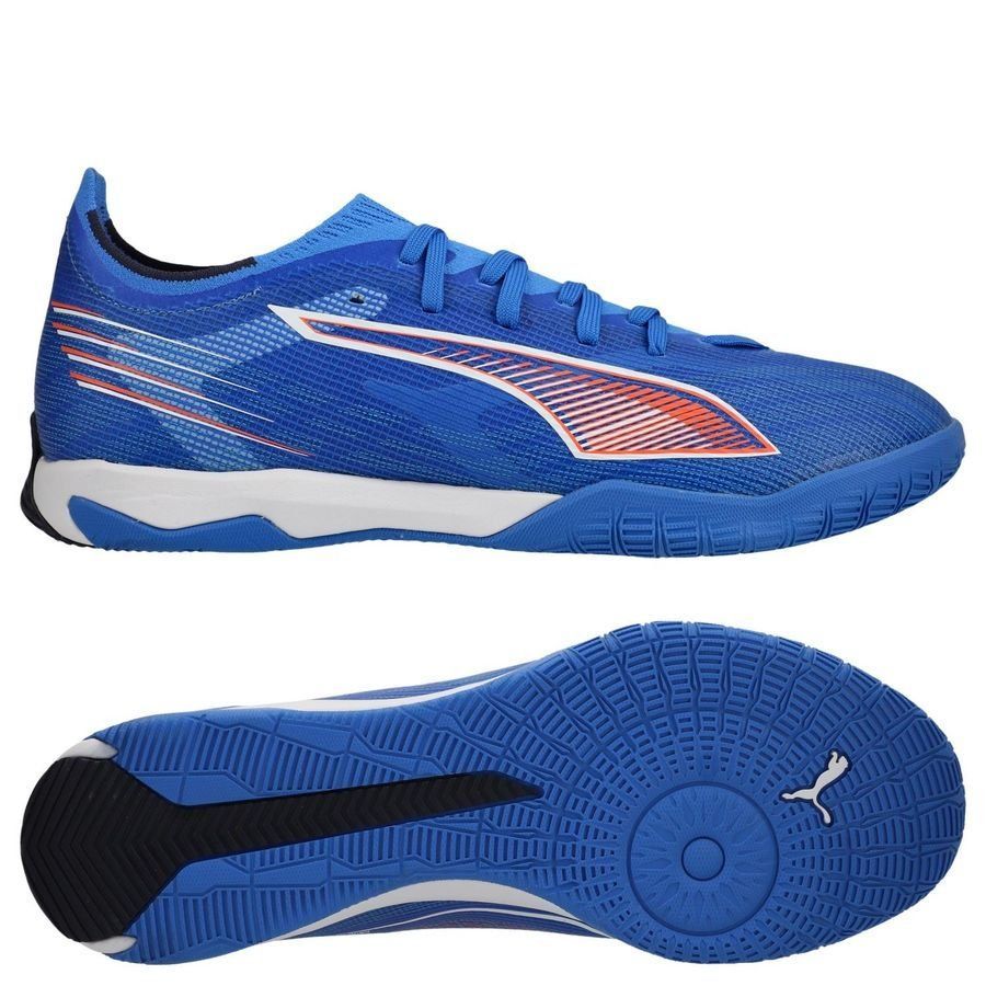 PUMA Chaussure de football unisexe 6 Match IT, Ultra bleu blanc/rouge brillant, 42 EU